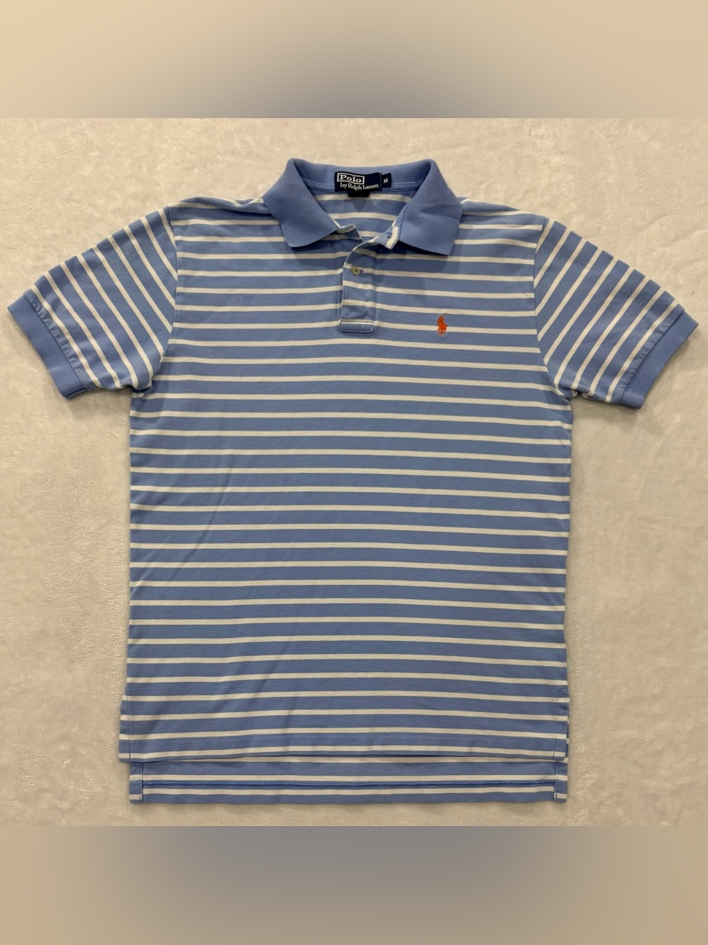 Polo Ralph Lauren Striped Short Sleeve Polo Shirt Men’s Size M